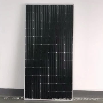 cheap price A grade 355w mono transparent solar panel